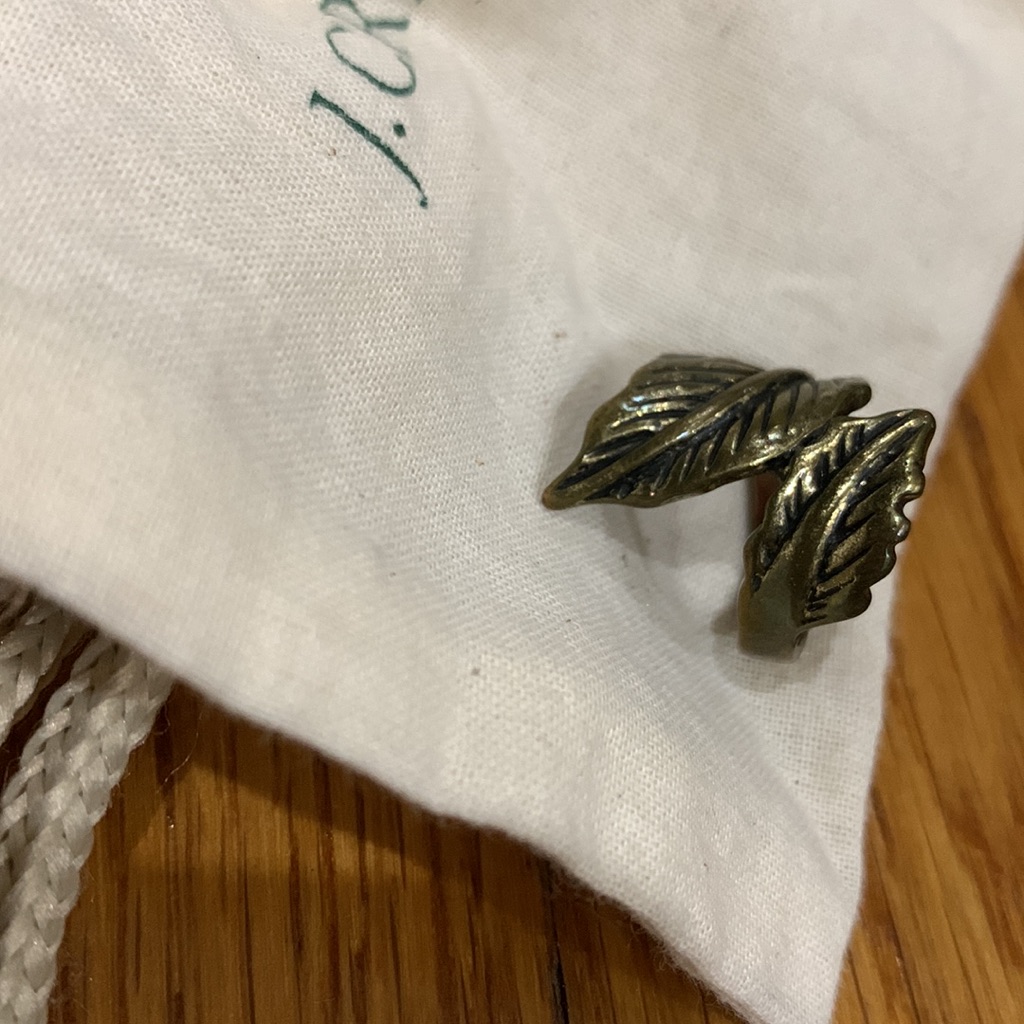 Gilded Leaf Ring
